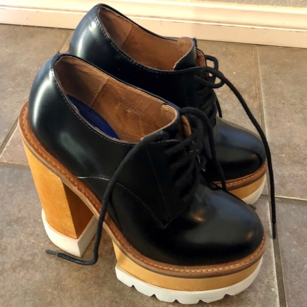 Jeffrey Campbell platform oxfords